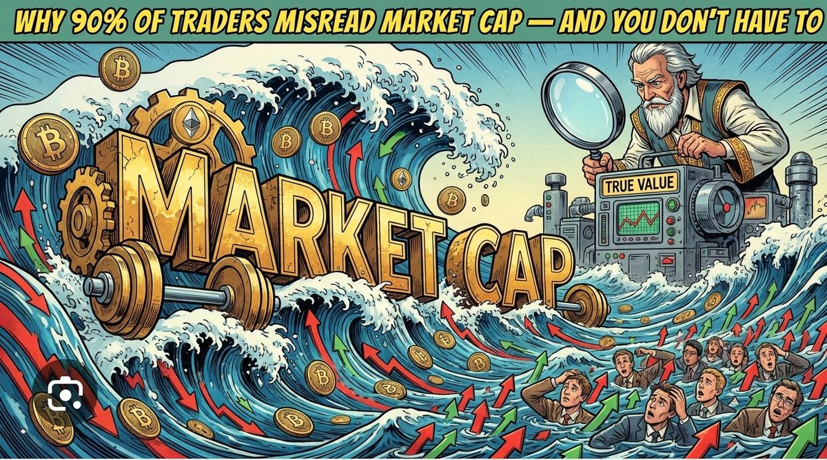 Bar chart comparing market capitalization across several cryptocurrencies